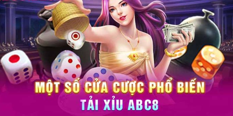 Các cửa đặt trong tài xỉu